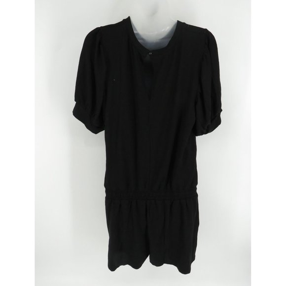 Daily Ritual Women's Puff-Sleeve Supersoft Terry Romper Large NWT - Picture 4 of 5